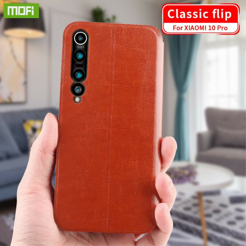 Puhelinkuoret Xiaomi Mi 10 / 10 Pro Kotelot Flip Mofi