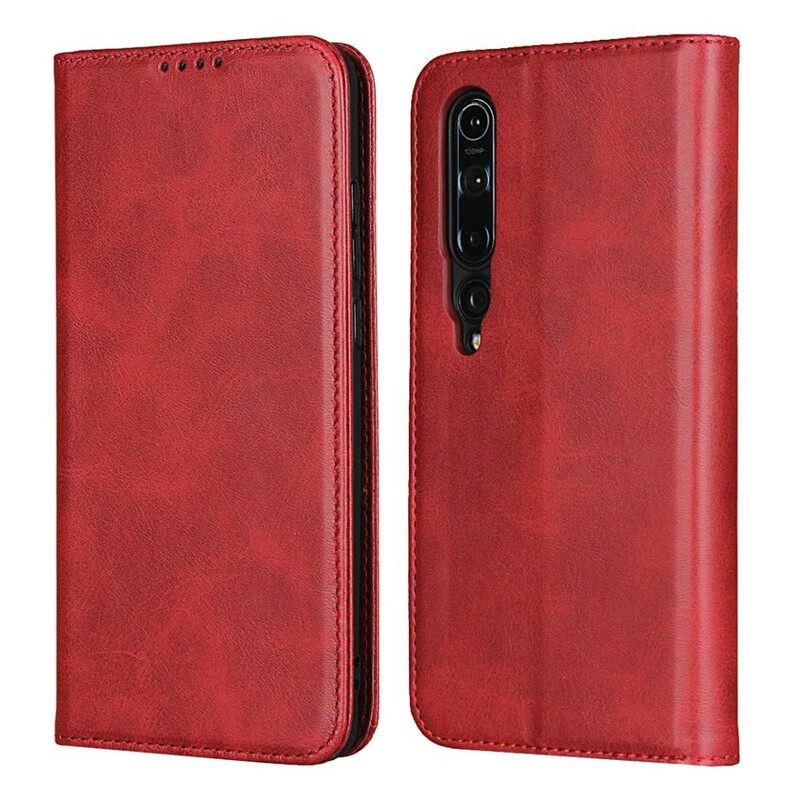 Puhelinkuoret Xiaomi Mi 10 / 10 Pro Kotelot Flip Split Leather Elegance