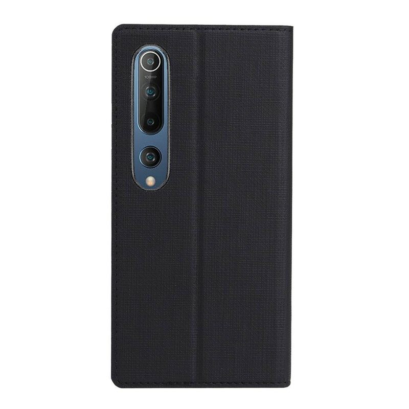 Puhelinkuoret Xiaomi Mi 10 / 10 Pro Kotelot Flip Teksturoitu Vili Dmx