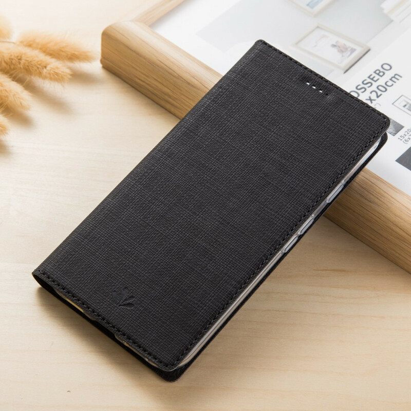 Puhelinkuoret Xiaomi Mi 10 / 10 Pro Kotelot Flip Teksturoitu Vili Dmx