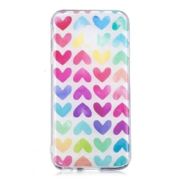 Case Samsung Galaxy J3 2017 Graphic Hearts