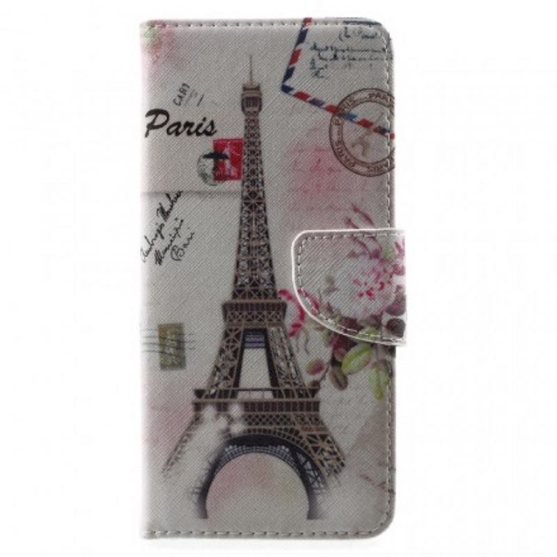 Kotelot Samsung Galaxy S8 Plus Retro Eiffel-torni