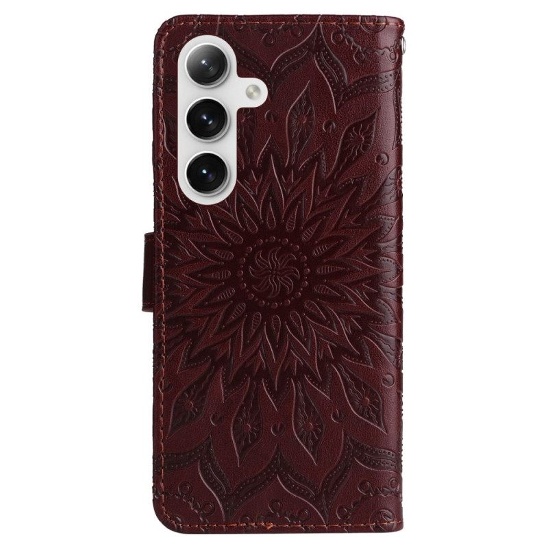 Kuoret Samsung Galaxy S24 5g Upea Mandala Hihnalla