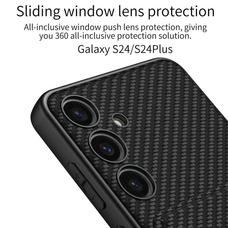 Kuori Samsung Galaxy S24 5g Tuella Ja Gkk-kortin Haltijalla Suojakuori