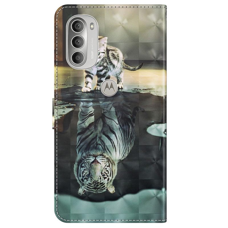 Flip Case Moto G51 5G Ernest The Tiger