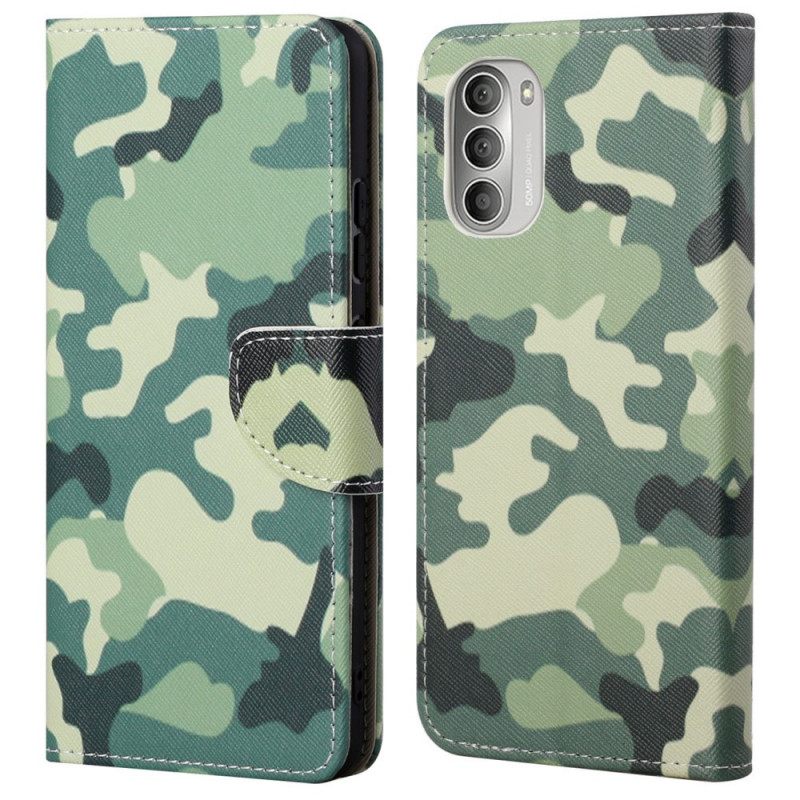 Kotelot Moto G51 5G Military Camouflage