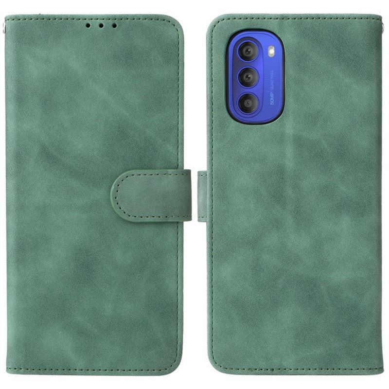 Kotelot Moto G51 5G Skin-touch Vintage