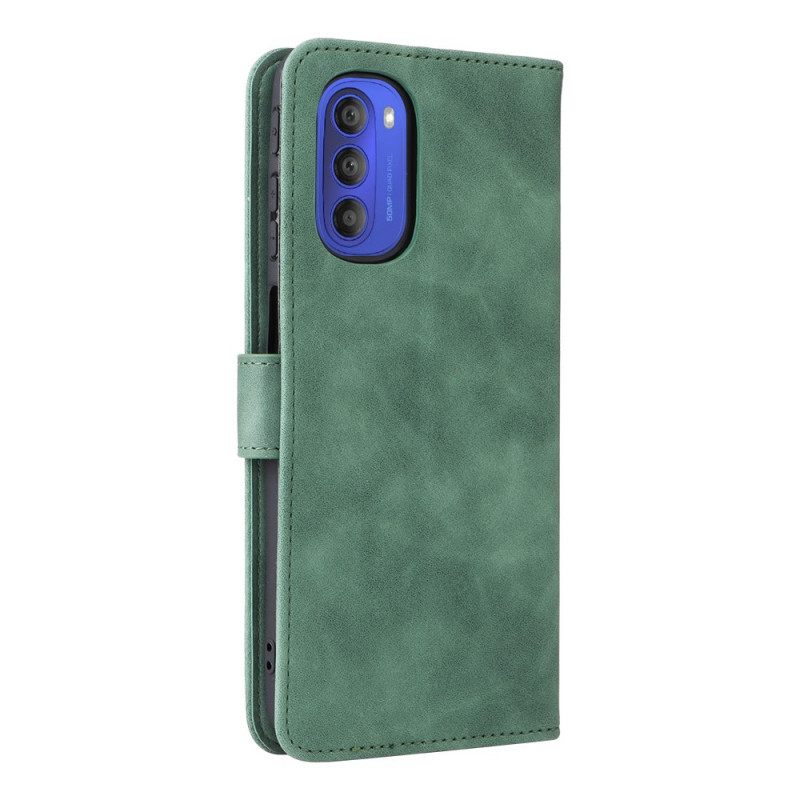 Kotelot Moto G51 5G Skin-touch Vintage