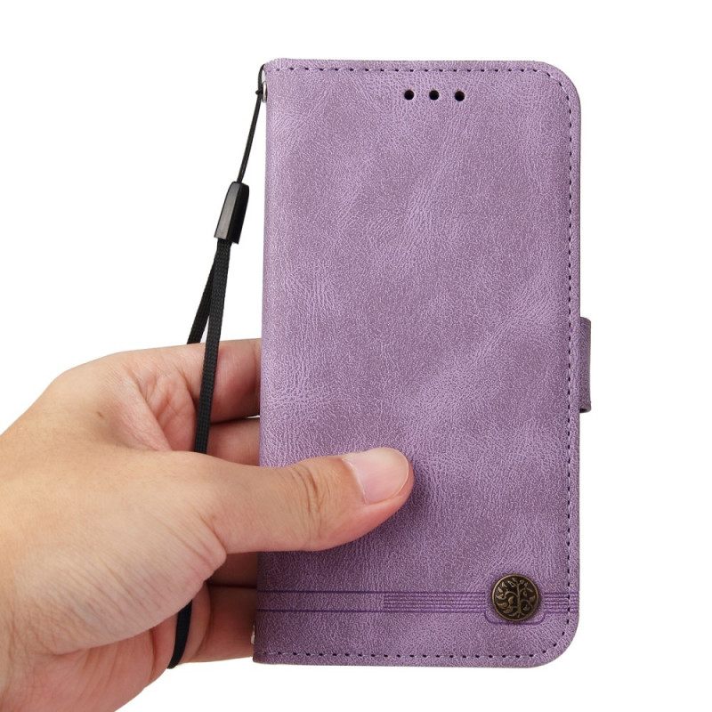 Flip Case Realme GT Neo 3T / Neo 2 Faux Leather Niitti Ja Nauha