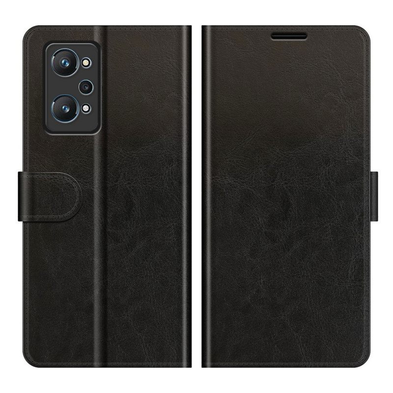 Flip Case Realme GT Neo 3T / Neo 2 Nahkatehostesuunnittelu