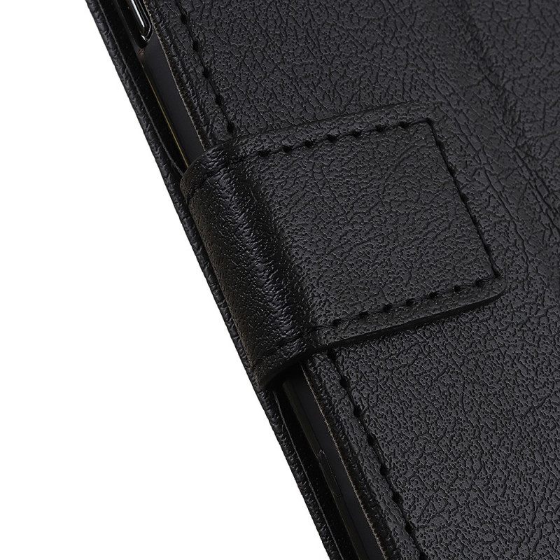 Flip Case Realme GT Neo 3T / Neo 2 Premium Litchi Faux Leather