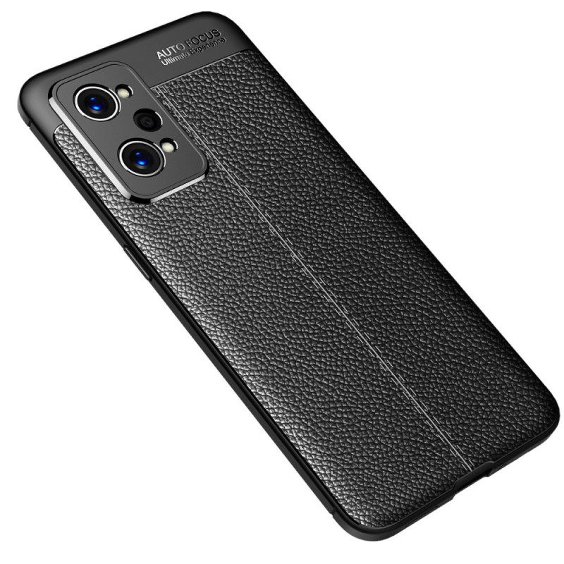 Kuori Realme GT Neo 3T / Neo 2 Double Line Litchi Leather Effect