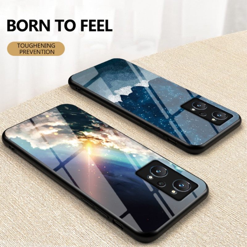 Kuori Realme GT Neo 3T / Neo 2 Marble Tempered Glass