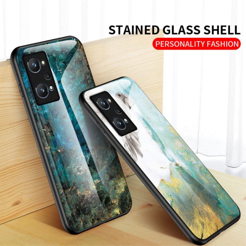 Kuori Realme GT Neo 3T / Neo 2 Tempered Glass Marble Colors