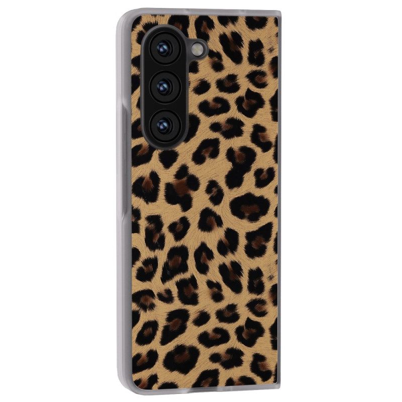 Kuori Samsung Galaxy Z Fold 6 Leopardityyli Suojakuori