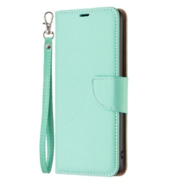 Flip Case Xiaomi Redmi Note 12 Pro Suojaketju Kuori Vino Hihnalukko