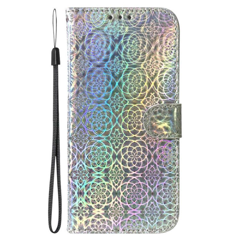 Flip Case Samsung Galaxy S23 5G Disco-tyylinen