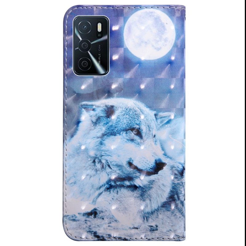 Kotelot Oppo A16 / A16s Hector The Wolf