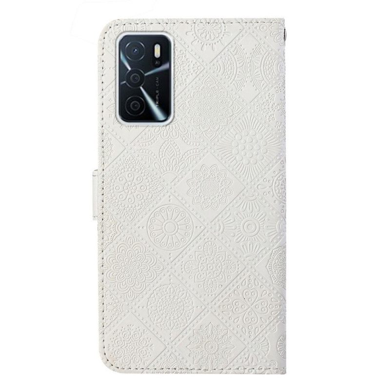 Kotelot Oppo A16 / A16s Pattern Tapestry