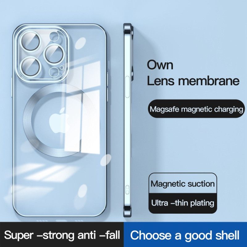 Case iPhone 14 Pro Max Transparent Magsafe Yhteensopiva