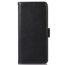 Kotelot iPhone 14 Pro Max Genuine Leather Rfid-toiminto