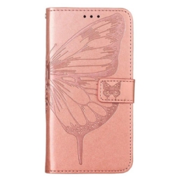 Kotelot iPhone 14 Pro Max Suojaketju Kuori Baroque Strappy Butterfly