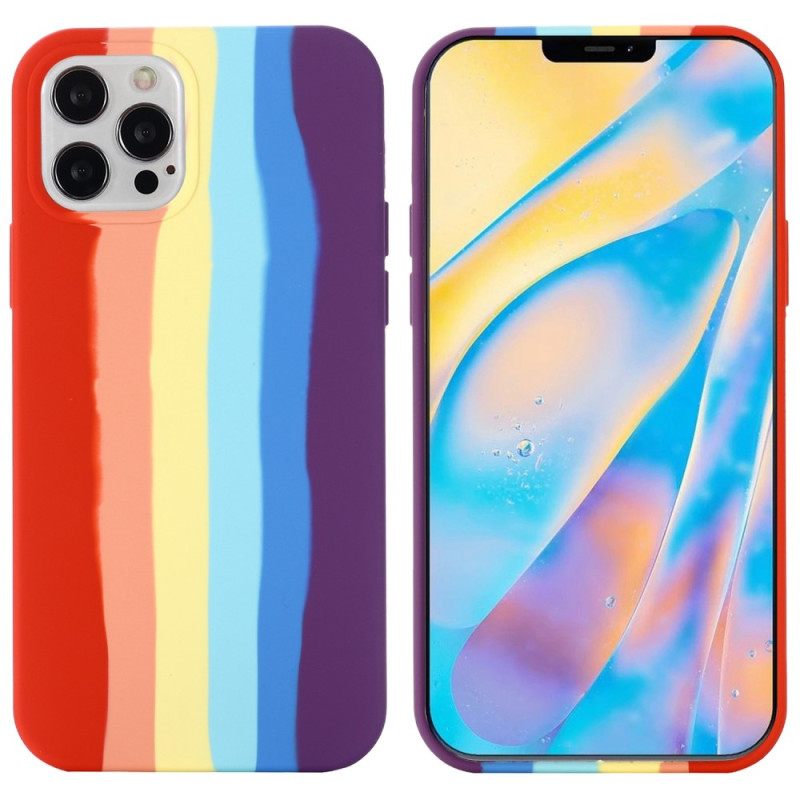 Kuori iPhone 14 Pro Max Rainbow