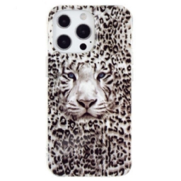 Case iPhone 15 Pro Fluoresoiva Leopardi