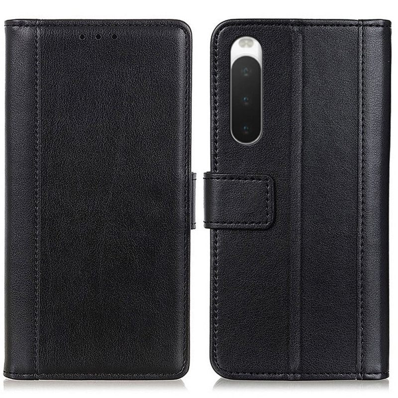 Kotelot Sony Xperia 10 IV Style Leather