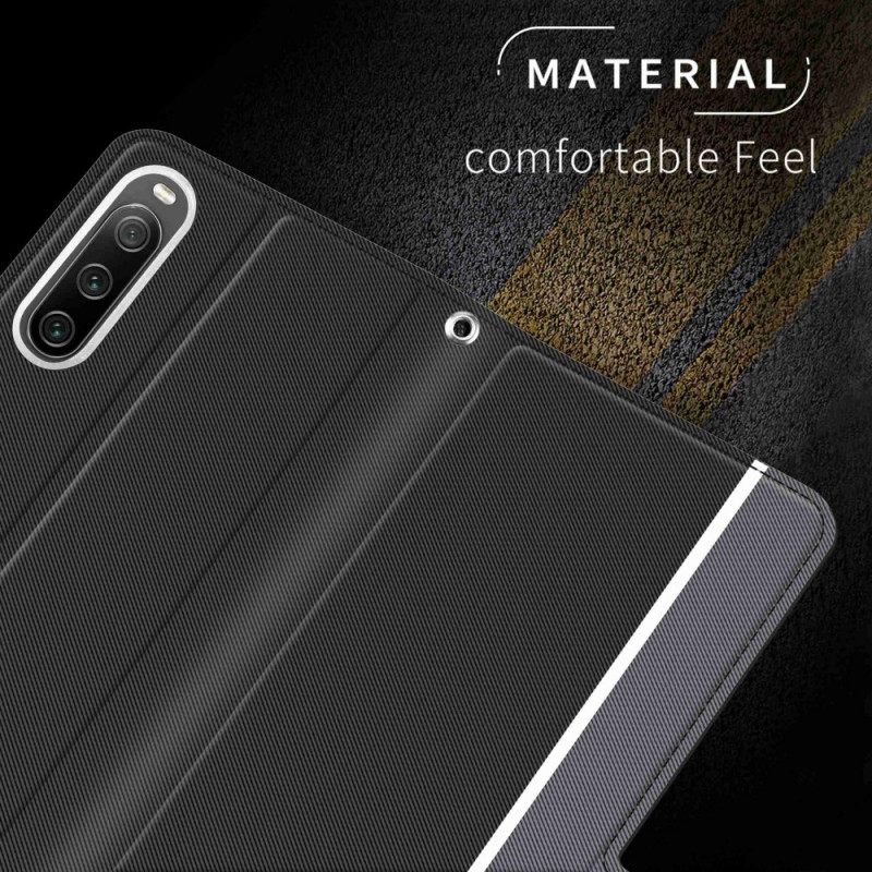 Puhelinkuoret Sony Xperia 10 IV Kotelot Flip Bicolor Baiyu