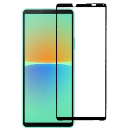 Sony Xperia 10 Iv Black Edge Karkaistu Lasi Näytönsuoja