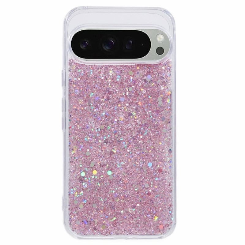 Kuori Google Pixel 9 Pro Glitter Design