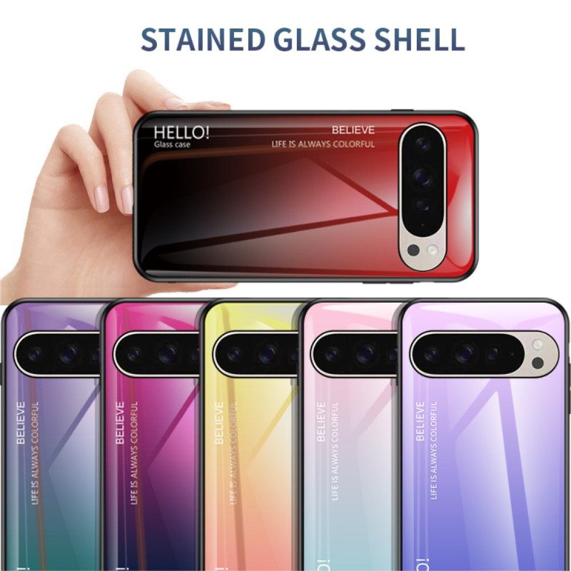 Kuori Google Pixel 9 Pro Hello Tempered Glass