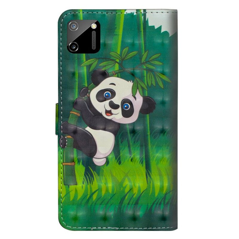 Kotelot Realme C11 Panda Ja Bamboo