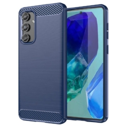 Case Samsung Galaxy M55 5g Puhelinkuoret Harjattu Hiilikuitu