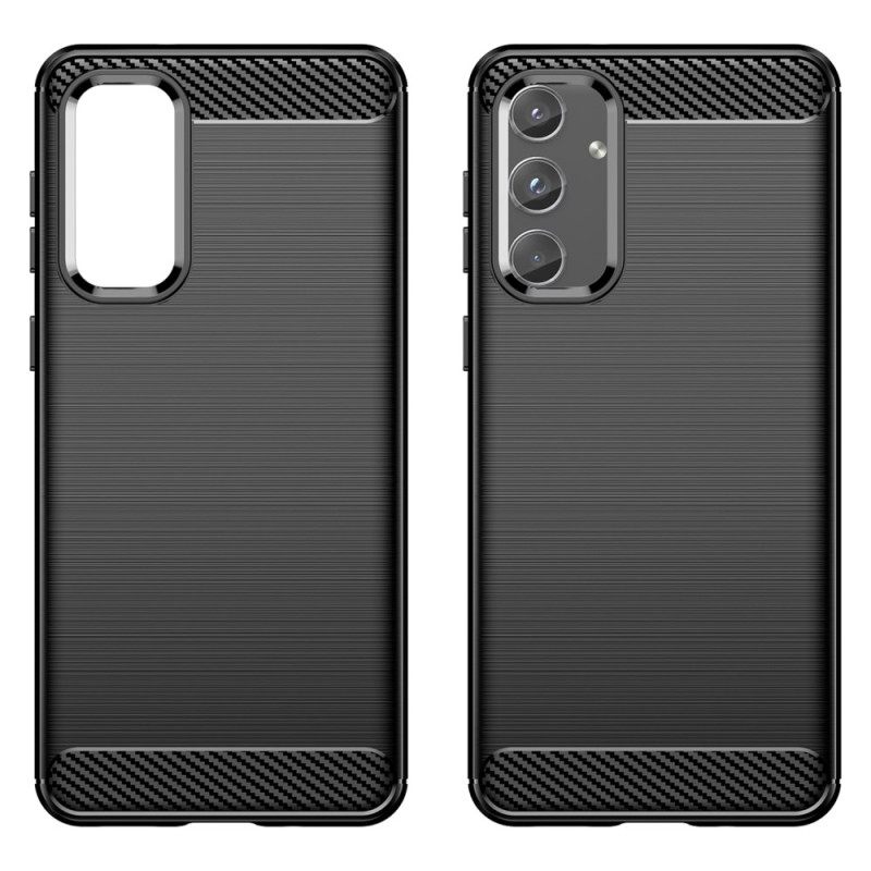 Case Samsung Galaxy M55 5g Puhelinkuoret Harjattu Hiilikuitu