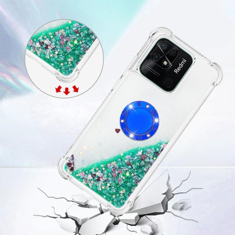 Case Xiaomi Redmi 10C Colorful Sequins Ring-tuki