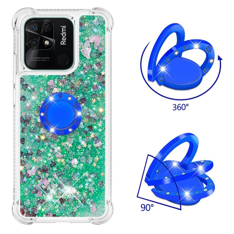 Case Xiaomi Redmi 10C Colorful Sequins Ring-tuki