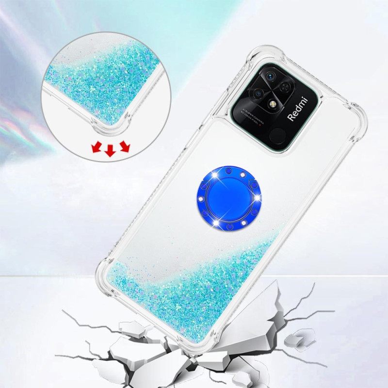 Case Xiaomi Redmi 10C Colorful Sequins Ring-tuki