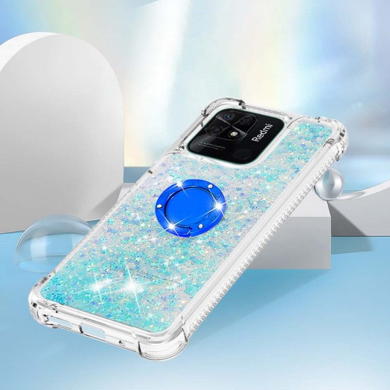 Case Xiaomi Redmi 10C Colorful Sequins Ring-tuki