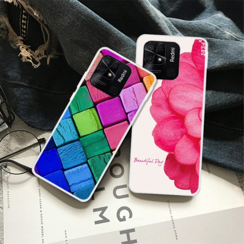 Case Xiaomi Redmi 10C Kukkamuunnelma