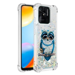 Case Xiaomi Redmi 10C Miss Owl Sequins