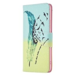 Flip Case Xiaomi Redmi 10C Feather