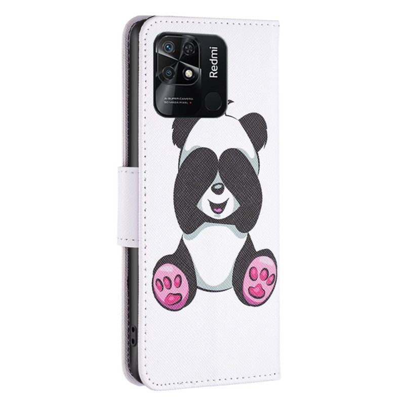 Flip Case Xiaomi Redmi 10C Panda