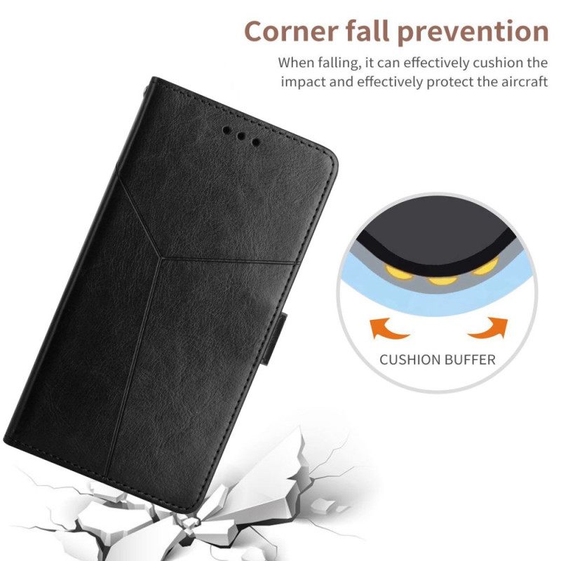 Flip Case Xiaomi Redmi 10C Suojaketju Kuori Y Strappy Design