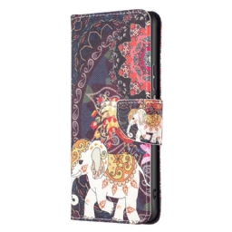 Flip Case Xiaomi Redmi 10C Tribal Elephant