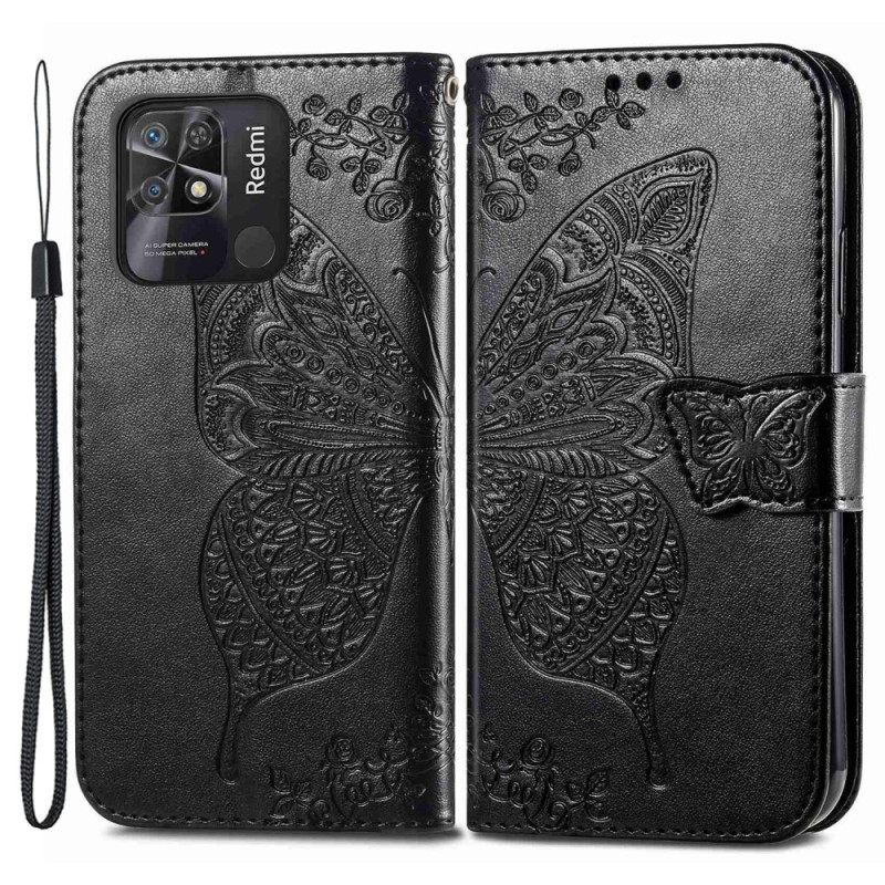 Kotelot Xiaomi Redmi 10C Baroque Butterfly