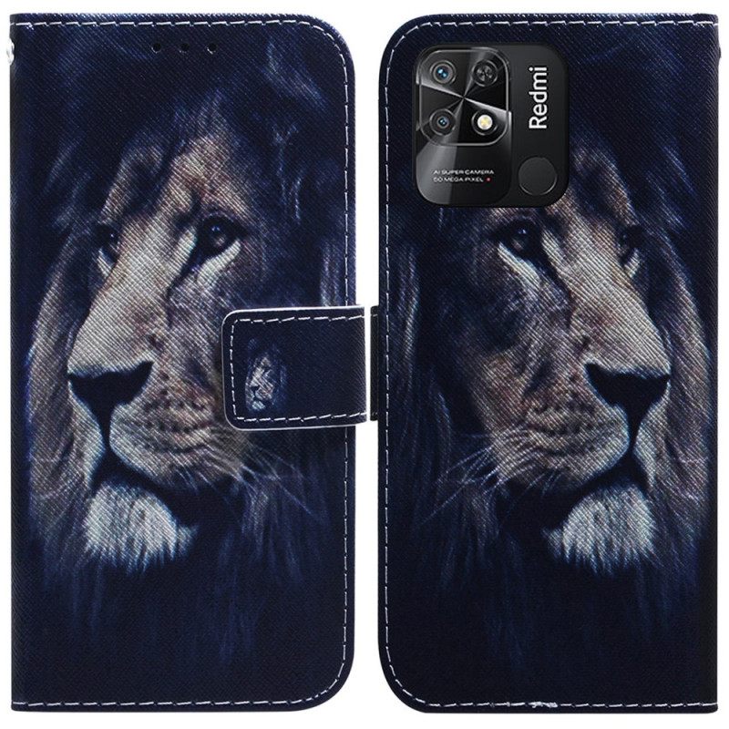 Kotelot Xiaomi Redmi 10C Dreaming Lion