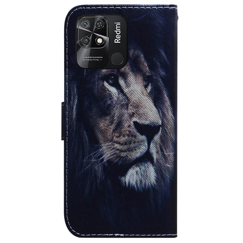 Kotelot Xiaomi Redmi 10C Dreaming Lion