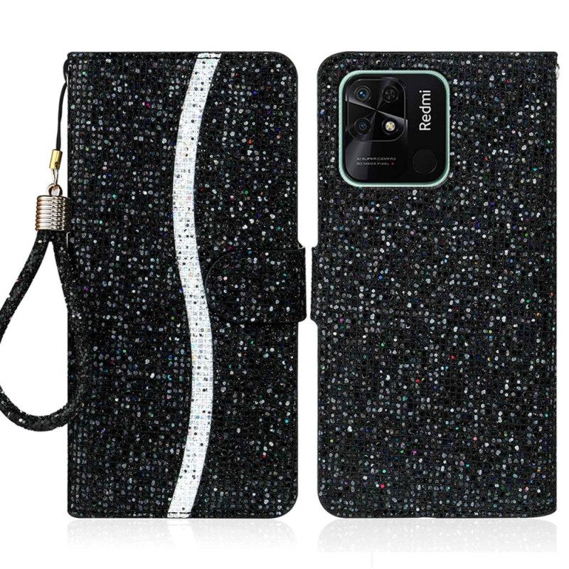 Kotelot Xiaomi Redmi 10C Glitter S Design